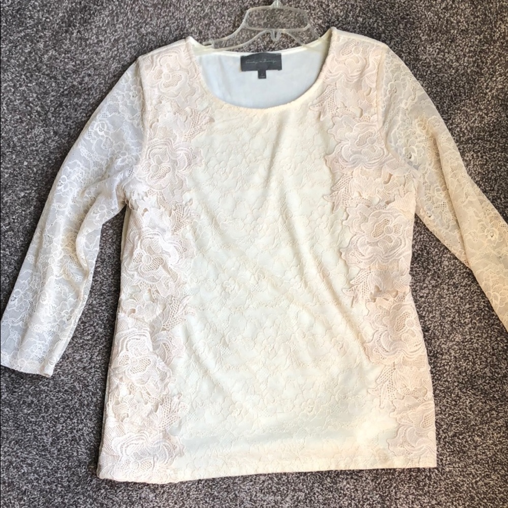 Sunday in Brooklyn size Large lace top